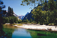 The Merced River in Yosemite Valley